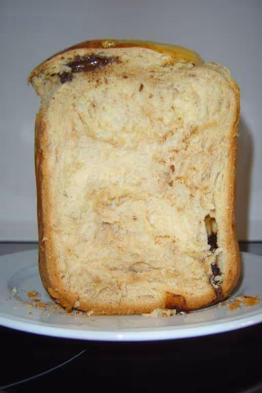 La mie filandreuse de la brioche choco