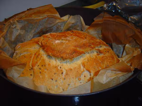 Pain cocotte levure kely a sec