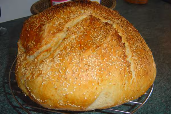 Pain sesame en cocotte