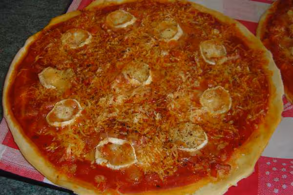 Pizza au chevre
