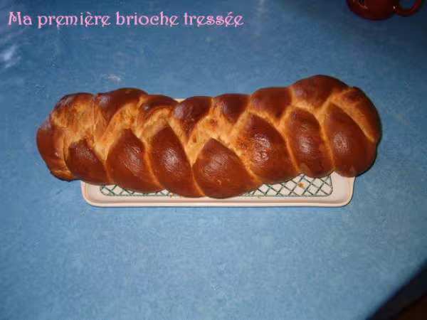 Ma premiere brioche tressee