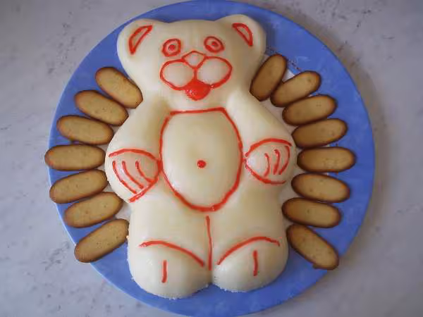 P tit ours a la mousse de poire