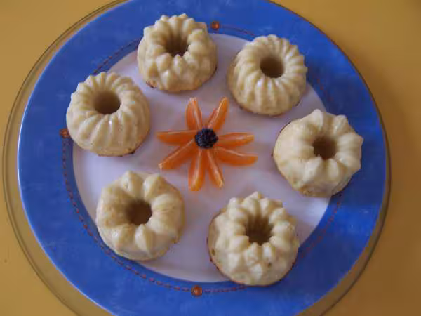 Petits gateaux de semoule a la noix de coco