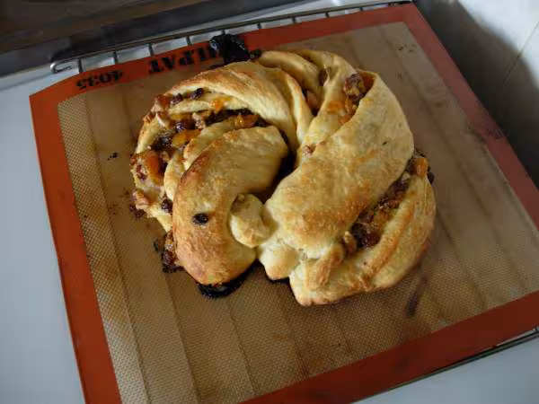 Couronnes aux abricots 8