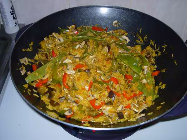 Riz aux legumes