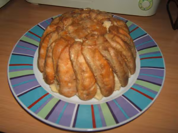 Ma 1ere charlotte a la noix de coco