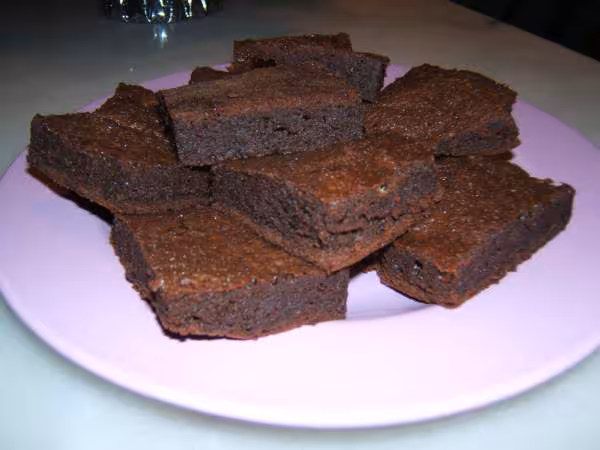 Mega zoom sur mes brownies