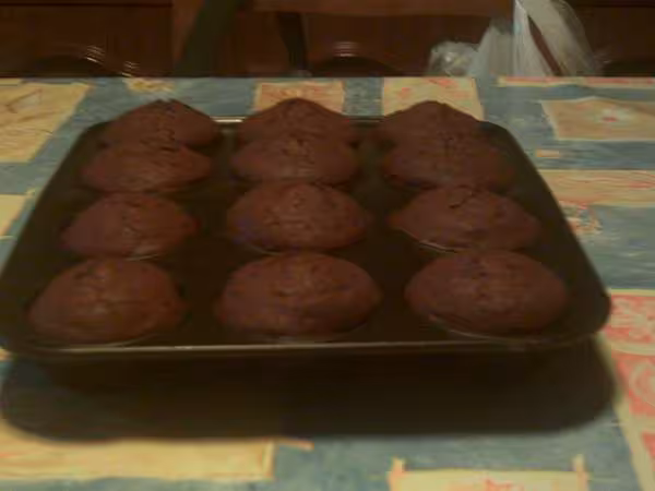 Muffin van houteen photo