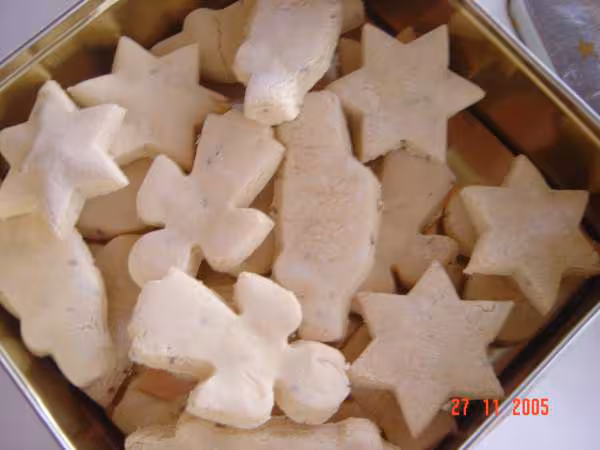 Biscuits de noel a l anis
