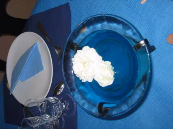 Coupe centrale pour table ronde