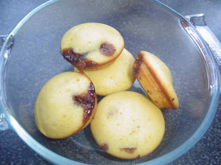 Madeleines au nute a dans l appareil a muffins