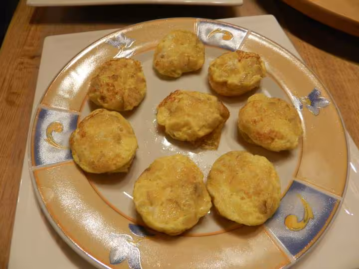 Omelette aux chips au pie