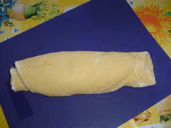 Petits pains aux pepites de chocolat rouler la pate