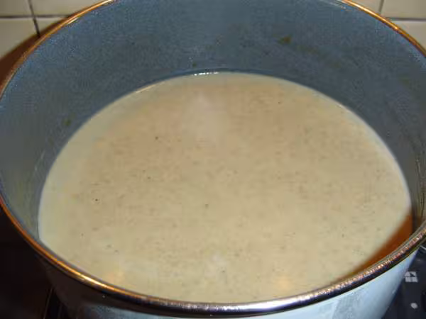 Potage aux champignons fini