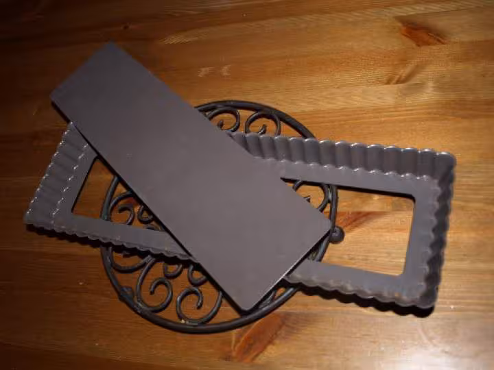 Moule rectangulaire fond mobile