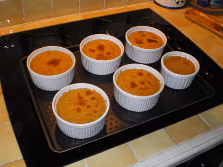 Flan de potirons aux epices
