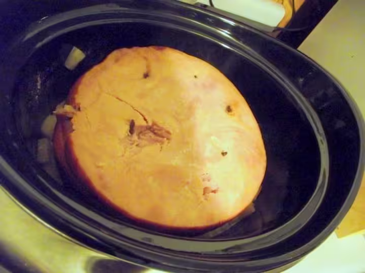 Jambon toupie exceptionnel a la mijoteuse
