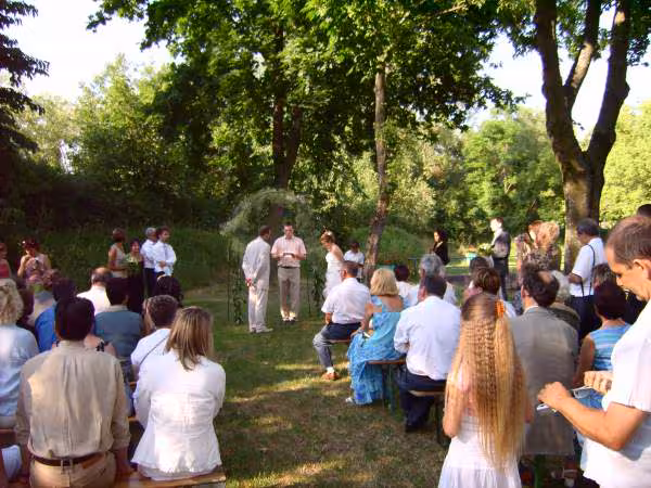 Mariage en plein air