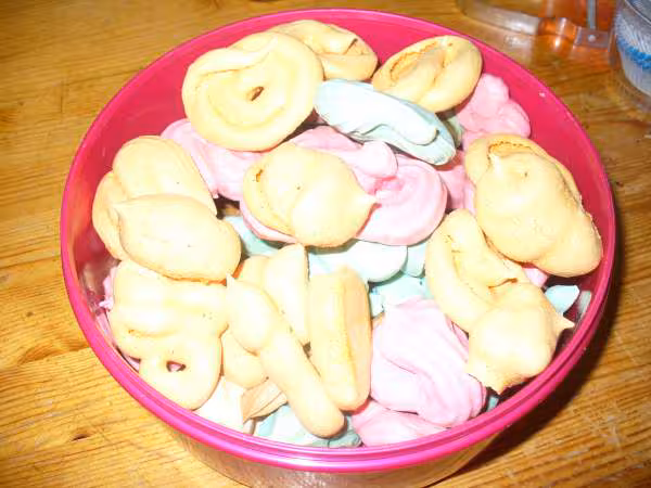 Meringue de tte les couleurs