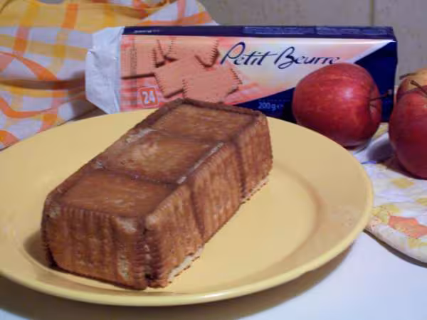 Lingot de petits beurres aux pommes