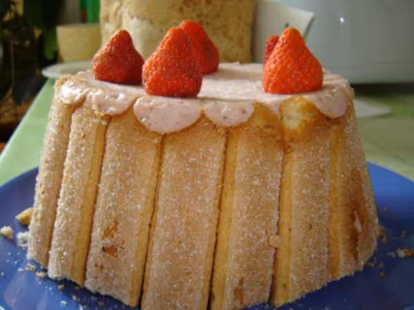 Charlotte aux fraises
