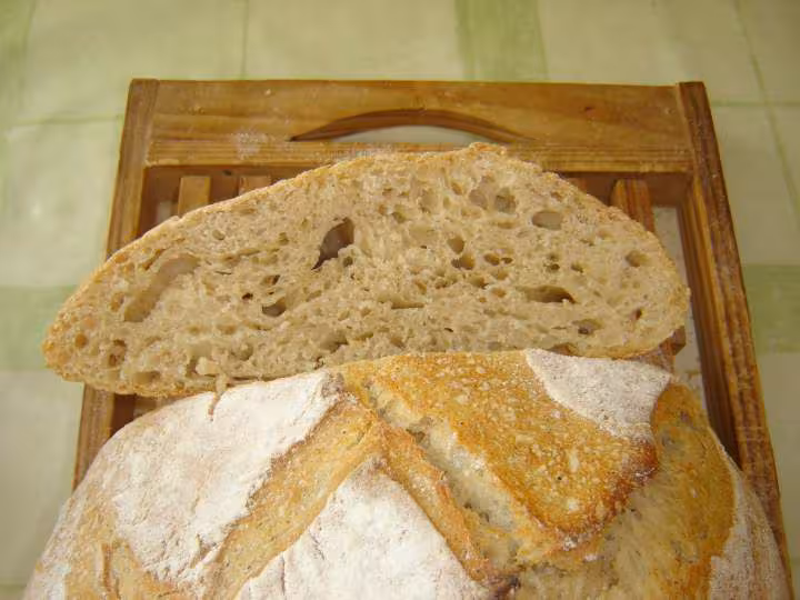 Mie pain au levain