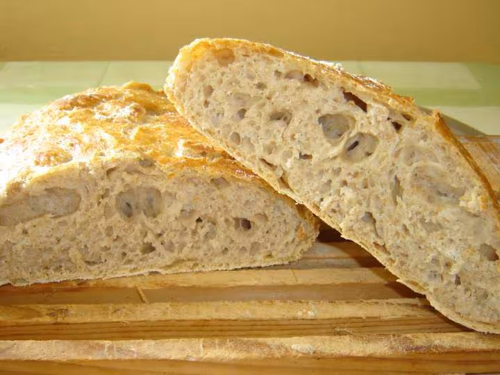 Pain sans petrissage 1er essai
