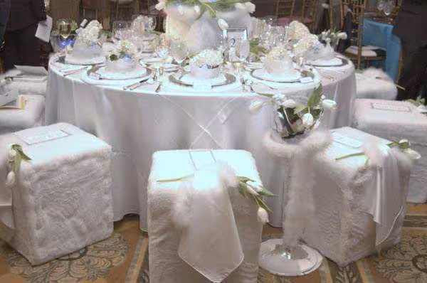 Table paradis blanc