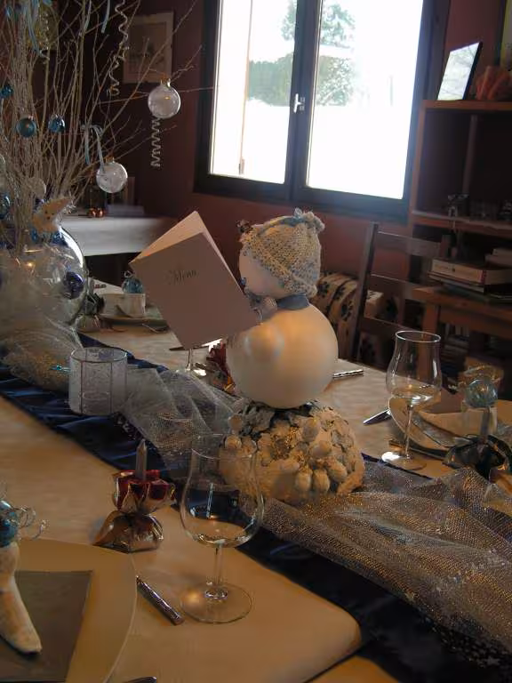 Deco table de noel 2005