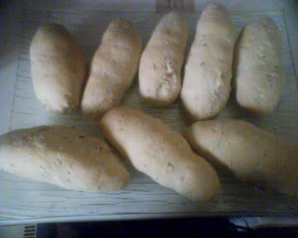 Mes minis pains au fromage de raclette cuits