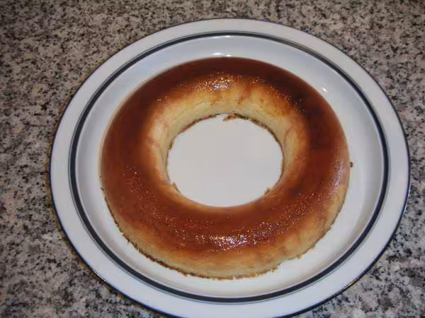 Flan a l ananas demoule