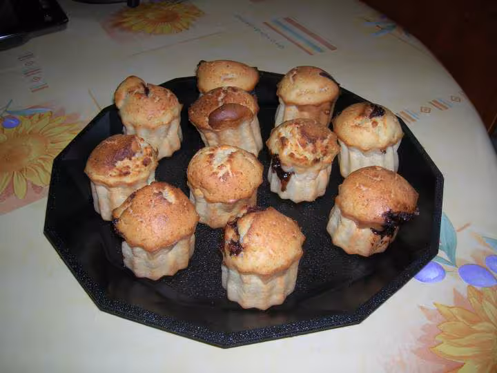 Muffin au nutella