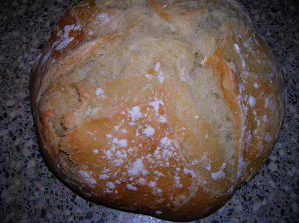 Miche de pain facon polange