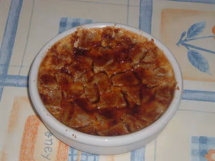 Creme brumee aux poires