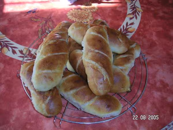 Premiers petits pains au lait
