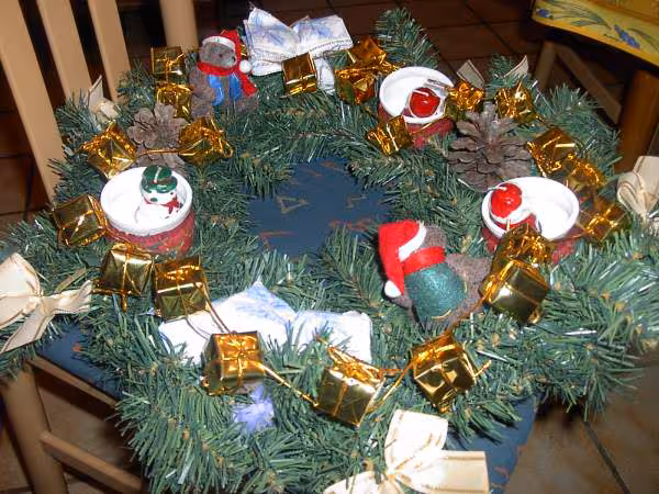 Couronne de noel