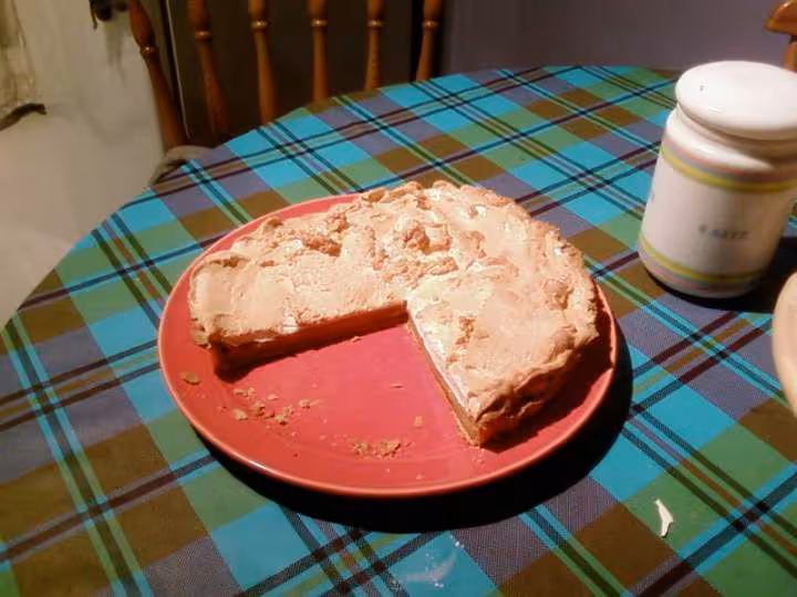 Tarte compote meringue