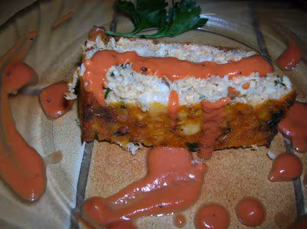 1 part de pain de poisson et sa sauce