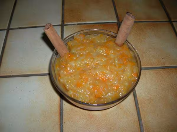 Compote de pomme a la carotte