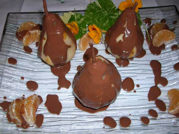 Poires un peu plus pres pour vous