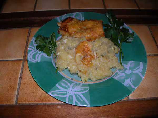 Puree pommes de terre courgettes bettes