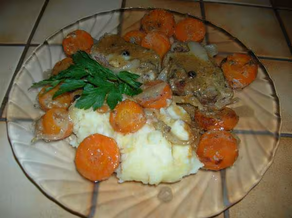 Veau au four a ma facon