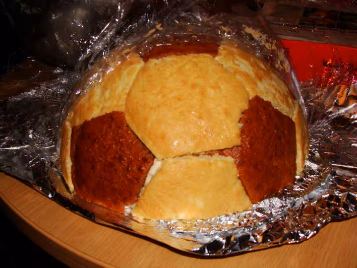 Ballon de foot glace