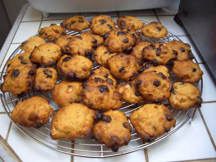 Cookies potiron amandes choco