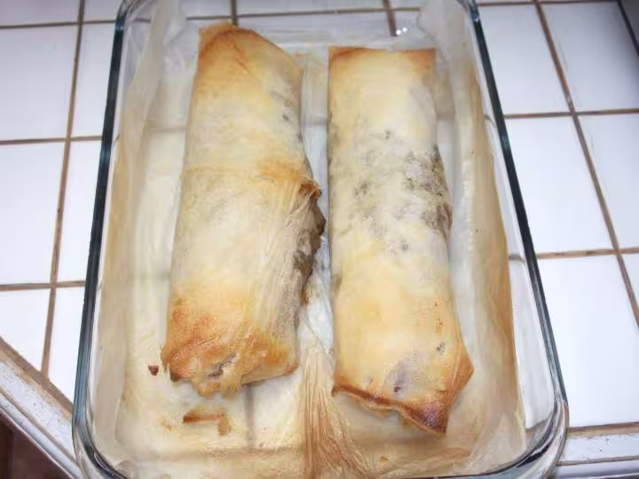 Filet mignon en pate filo