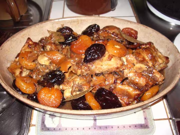 Travers aux pruneaux et abricots