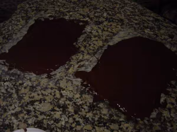 Etale sur toute la feuille et renouveler l operation une 2eme fois