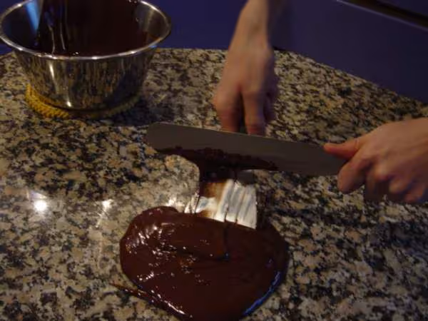 Tablage du chocolat