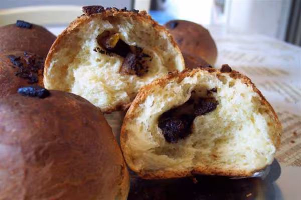 Petits pains brioches interieur