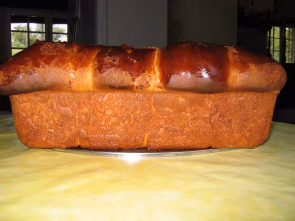 Brioche sortie de four